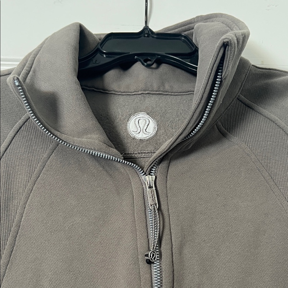 Lululemon Scuba Half Zip Funnel Neck in Rover - Picture 2 of 4